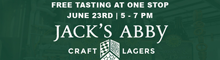 Jack's Abby craft beer tasting